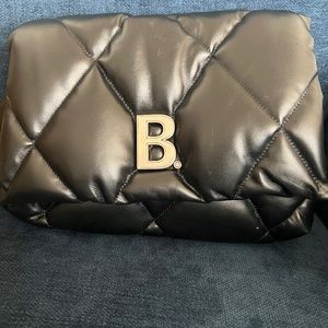 Balenciaga Touch Clutch Quilted Puffy Leather